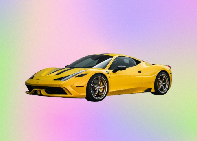 Change car photo background